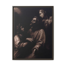 The ecstasy of Saint Francis of Assisi; two angels next to him. Mezzotint by W. Say after L. Carracci - NOMADEN ART GALLERY