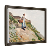 Girl Carrying a Basket (1882) by Winslow Homer