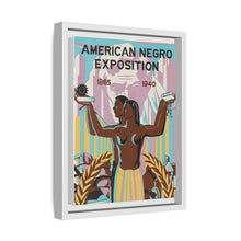 Poster for the American Negro Exposition in Chicago (1940) illustration by Robert Savon Pious.