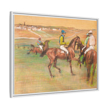Caballos de carreras (ca. 1885-1888) de Edgar Degas 