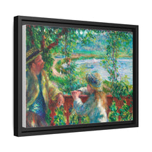 Cerca del lago (1879-1890) de Pierre-Auguste Renoir