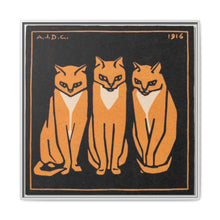 Three cats (1916) by Julie de Graag - NOMADEN ART GALLERY