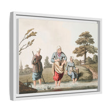 Illustration of leech finders from The Costume of Yorkshire (1814) by George Walker