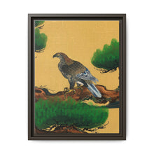 Pine and Eagle, a traditional portrait of a charismatic Japanese eagle by Kano Tanyu (1602-1674) - NOMADEN ART GALLERY