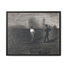 Peasants (ca. 1881–1884) by Georges Seurat - NOMADEN ART GALLERY
