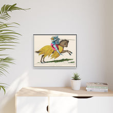 French Knight, 14th Century: Vintage Equestrian Art by Paul Mercuri (1860)