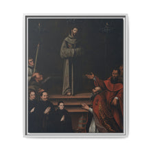 Saint Francis Appearing before Pope Nicholas V, with Donors (La aparicion de san Francisco al Papa Nicolas V, con donantes) by Antonio Montufar - NOMADEN ART GALLERY