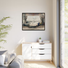 Ancient Egypt Art Print: Edfou Temple Portico View by David Roberts - Wall Art Canvas Print