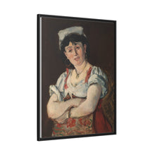 La italiana (1860) de Edouard Manet 