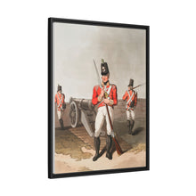 Illustration of East York militia from The Costume of Yorkshire (1814) by George Walker
