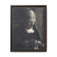 The Artist’s Mother Doing Embroidery (ca. 1882–1883) by Georges Seurat. - NOMADEN ART GALLERY