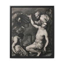 The martyrdom of Saint Laurence of Rome. Etching after J. Ribera. - NOMADEN ART GALLERY