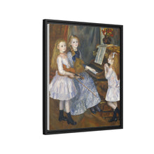 The Daughters of Catulle Mendès, Huguette (1871–1964), Claudine (1876–1937), and Helyonne (1879–1955) (1888) by Pierre-Auguste Renoir