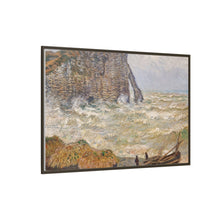 Claude Monet's Stormy Sea in Étretat (1883) - NOMADEN ART GALLERY