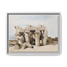 Kom Ombo is an agricultural town in Egypt illustration by David Roberts (1796–1864) - NOMADEN ART GALLERY