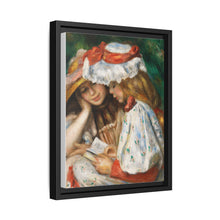 Two Girls Reading (c. 1890–1891) by Pierre-Auguste Renoir - NOMADEN ART GALLERY