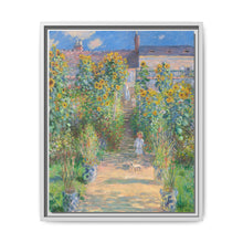 Claude Monet's The Artist's Garden at Vétheuil (1881) - NOMADEN ART GALLERY