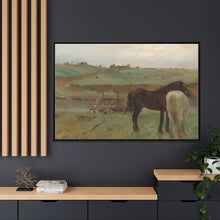 Horse in a Meadow (1871) by Edgar Degas