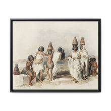 Nubian women at Kortie on the Nile illustration by David Roberts (1796–1864) - NOMADEN ART GALLERY