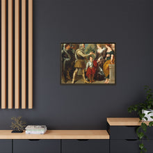 Henri IV Conferring the Regency upon Marie de' Medici (after Rubens) by Eugène Delacroix
