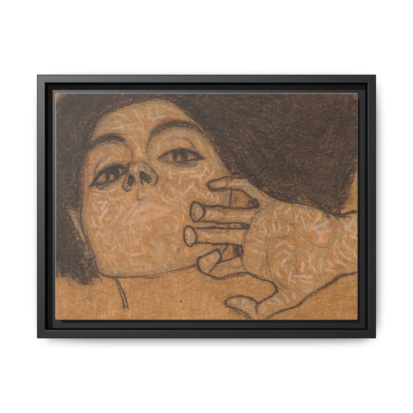 Head of a Woman (1908) by Egon Schiele - NOMADEN ART GALLERY