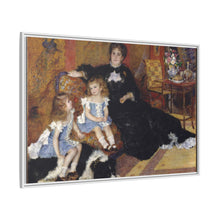 Madame Georges Charpentier (Marguérite-Louise Lemonnier, 1848-1904) y sus hijos, Georgette-Berthe (1872-1945) y Paul-émile-Charles (1875-1895) (1878) de Pierre-Auguste Renoir.