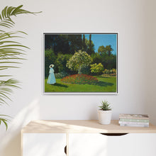 Claude Monet's Lady in the garden (1867) - NOMADEN ART GALLERY