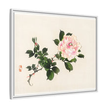 Pink rose by Kōno Bairei (1844-1895)