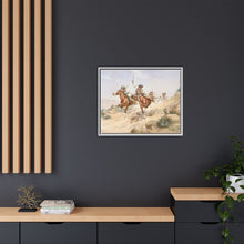 Apache Indians on Horseback by Herman Wendelborg Hansen