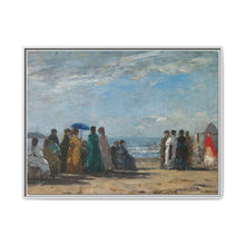 Claude Monet's The Beach at Trouville - NOMADEN ART GALLERY