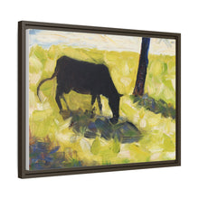 Black Cow in a Meadow (ca. 1881) by Georges Seurat