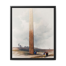 Ancient Egypt Art: Obelisk of Heliopolis by David Roberts - Canvas Wall Art - NOMADEN ART GALLERY