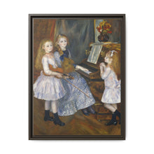 The Daughters of Catulle Mendès, Huguette (1871–1964), Claudine (1876–1937), and Helyonne (1879–1955) (1888) by Pierre-Auguste Renoir - NOMADEN ART GALLERY