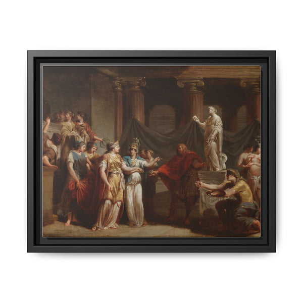 Allegory of the City of Bern (The Temple of the LIberal Arts, with the city of Bern and the Goddess Minerva) by Jacques Sablet - NOMADEN ART GALLERY