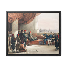 Interview with The Viceroy of Egypt at His palace at Alexandria illustration by David Roberts (1796–1864) - NOMADEN ART GALLERY