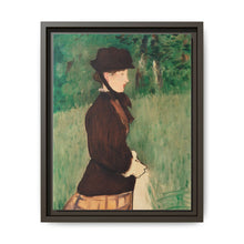 Young Woman in a Garden (Jeune femme dans un jardin), (1879) by Édouard Manet - NOMADEN ART GALLERY