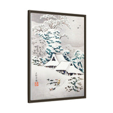 Sawatari in Snow (1936) print in high resolution by Hiroaki Takahashi