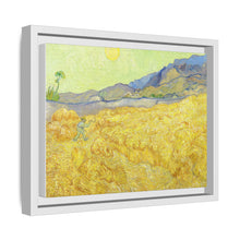 Van Gogh's Wheatfield with a reaper (1889) - NOMADEN ART GALLERY