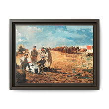 Rainy Day in Camp (1870) by Winslow Homer - NOMADEN ART GALLERY