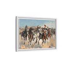 Dismounted: The Fourth Troopers Moving the Led Horses (1890) by Frederic Remington