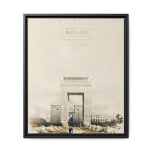 Great gateway leading to the Temple of Karnak Thebes illustration by David Roberts (1796–1864) - NOMADEN ART GALLERY