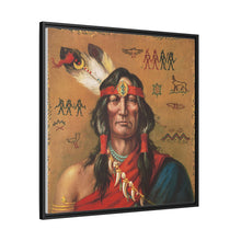 Indian chief portrait illustration