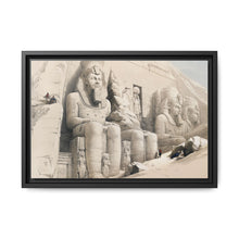 The Great Temple of Aboo Simble Nubia illustration by David Roberts (1796–1864) - NOMADEN ART GALLERY