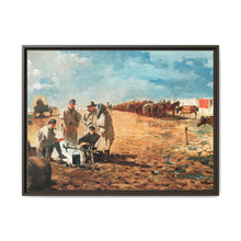 Rainy Day in Camp (1870) by Winslow Homer - NOMADEN ART GALLERY