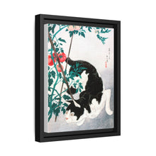 Cat with Tomato Plant (1931) print in high resolution by Hiroaki Takahashi - NOMADEN ART GALLERY