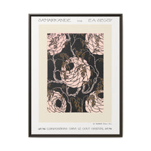 Flower pattern Art Deco stencil print in oriental style. Original from our own 1914 edition of Samarkande - NOMADEN ART GALLERY