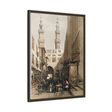 Minarets and grand entrance of the Metwaleys at Cairo illustration by David Roberts (1796–1864)