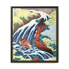 Hokusai's The Yoshitsune horse-washing falls at Yoshino, Izumi Province (1833–1834) - NOMADEN ART GALLERY