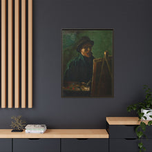 Vincent van Gogh's Self-Portrait with Dark Felt Hat at the Easel (1886) - NOMADEN ART GALLERY