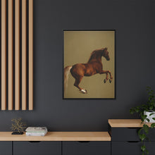 Whistlejacket es una pintura al óleo sobre lienzo de alrededor de 1762 que muestra el caballo de carreras del marqués de Rockingham, encabritado sobre un fondo blanco.